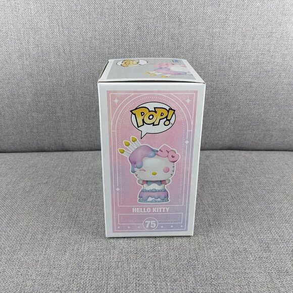 Sanrio Hello Kitty 50th Anniversary Hello Kitty with Cake Funko Pop! Vinyl - Picture 4 of 6